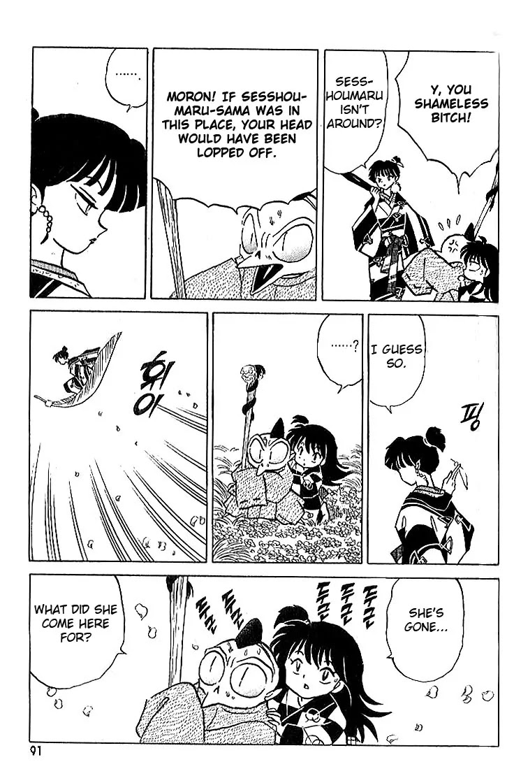 InuYasha Chapter 303 page 14 - Chapter 303: The Three-Pronged Halbred