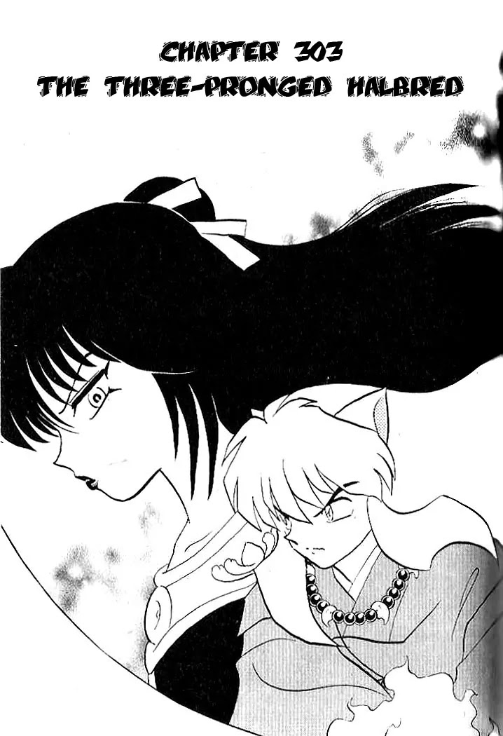 InuYasha Chapter 303 page 2 - Chapter 303: The Three-Pronged Halbred