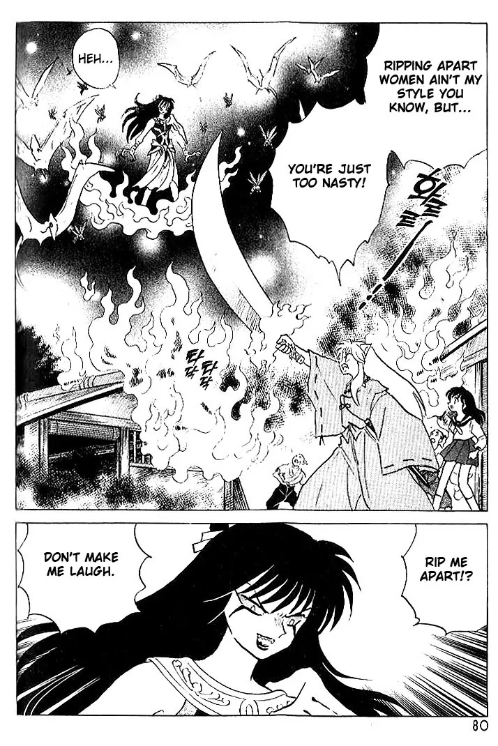 InuYasha Chapter 303 page 3 - Chapter 303: The Three-Pronged Halbred