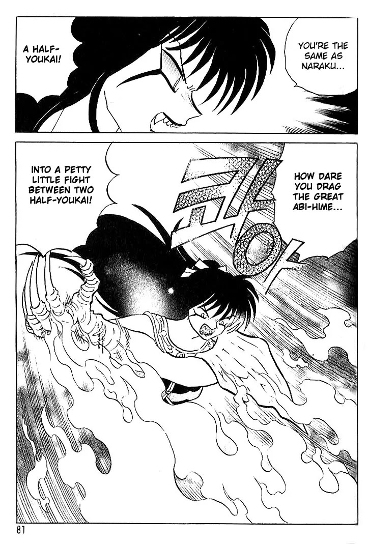 InuYasha Chapter 303 page 4 - Chapter 303: The Three-Pronged Halbred