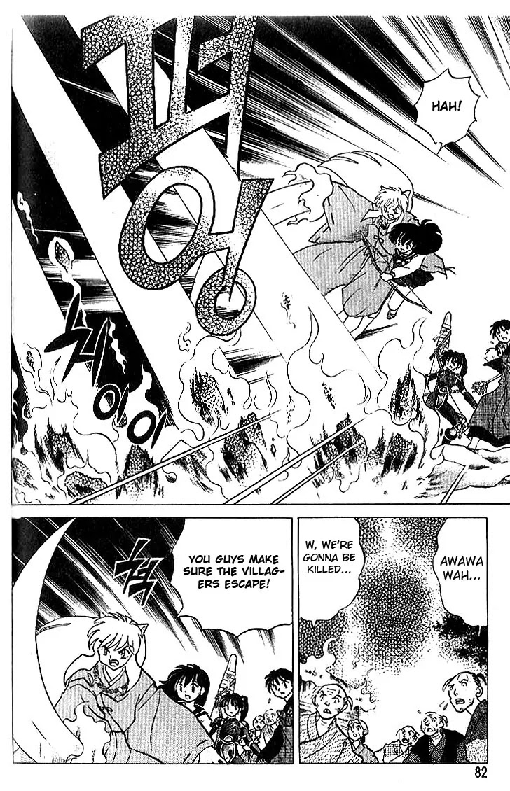InuYasha Chapter 303 page 5 - Chapter 303: The Three-Pronged Halbred