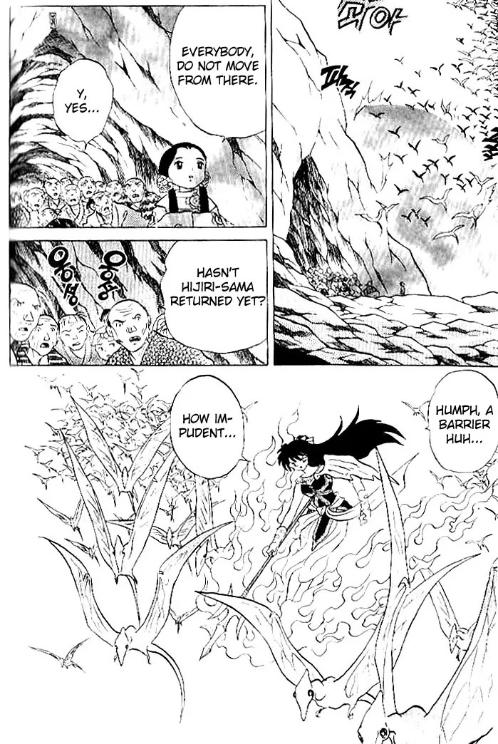 InuYasha Chapter 306 page 5 - Chapter 306: The Town's Barrier