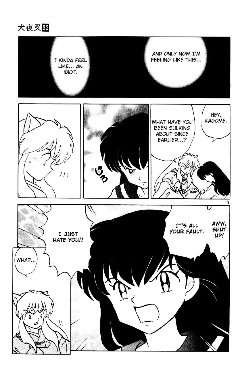 InuYasha Chapter 310 page 10 - Chapter 310: Irritated Heart