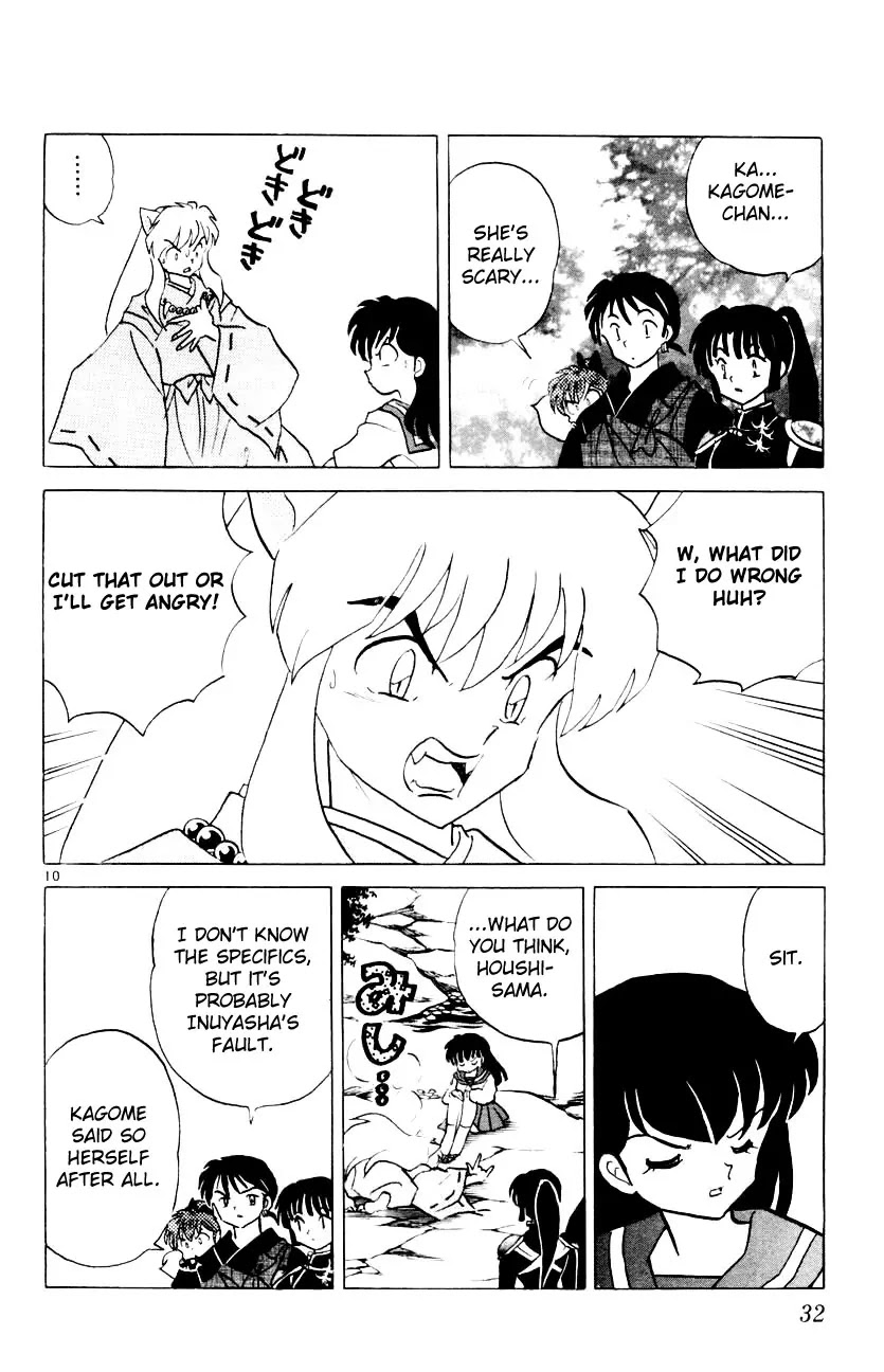 InuYasha Chapter 310 page 11 - Chapter 310: Irritated Heart