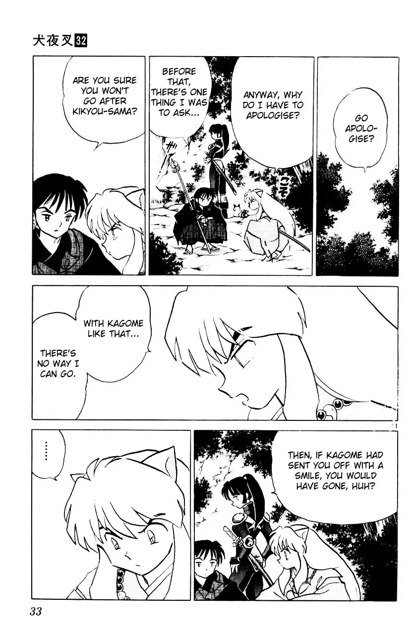 InuYasha Chapter 310 page 12 - Chapter 310: Irritated Heart