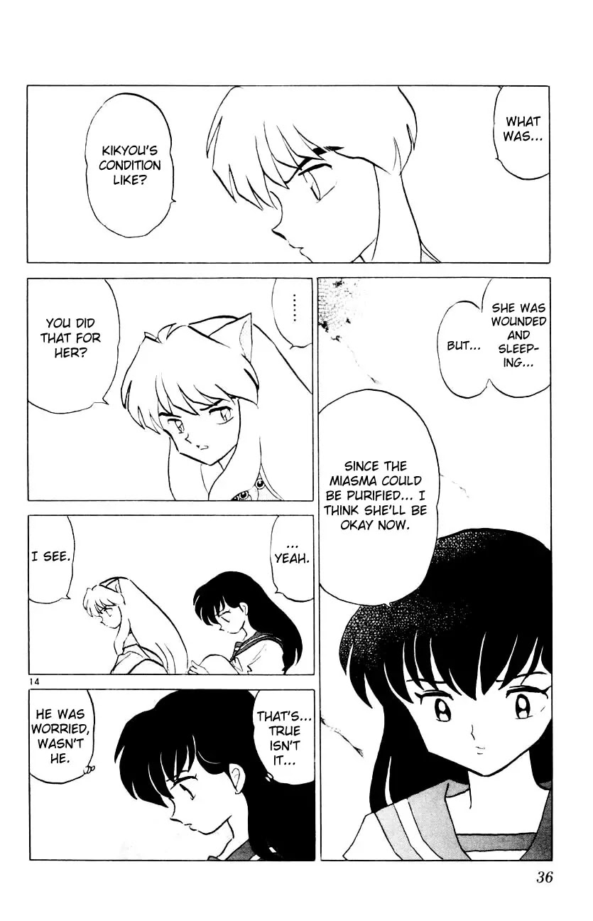InuYasha Chapter 310 page 15 - Chapter 310: Irritated Heart
