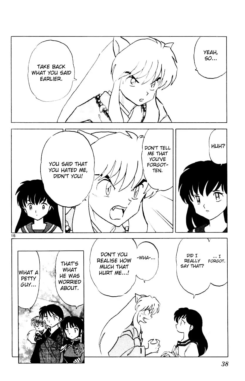 InuYasha Chapter 310 page 17 - Chapter 310: Irritated Heart