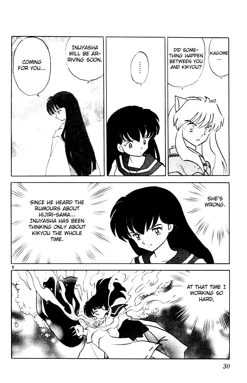 InuYasha Chapter 310 page 9 - Chapter 310: Irritated Heart
