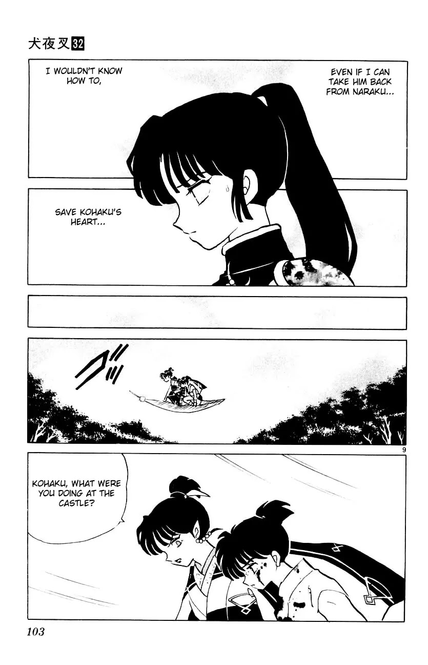 InuYasha Chapter 314 page 10 - Chapter 314: The Curse Loosens
