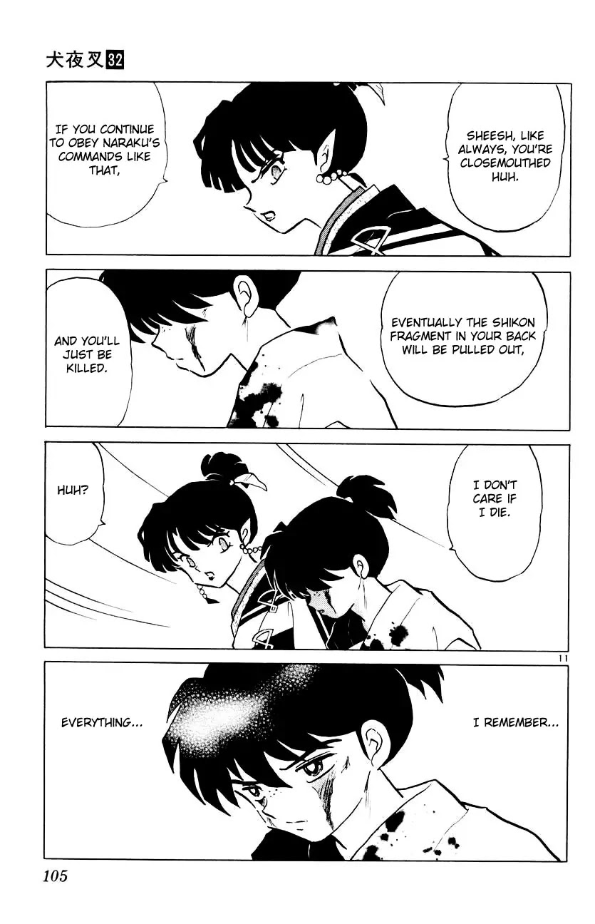 InuYasha Chapter 314 page 12 - Chapter 314: The Curse Loosens