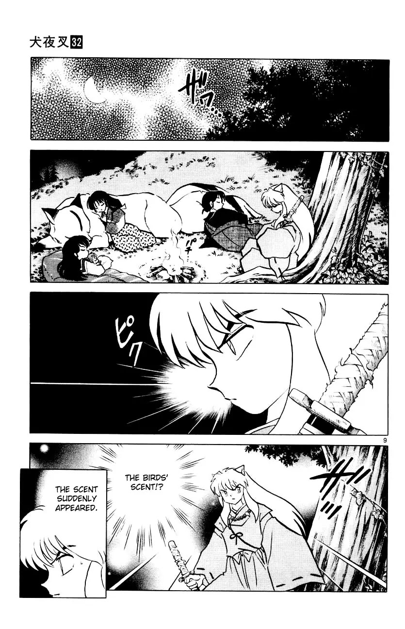 InuYasha Chapter 315 page 10 - Chapter 315: Scent Of The Bird's Nest