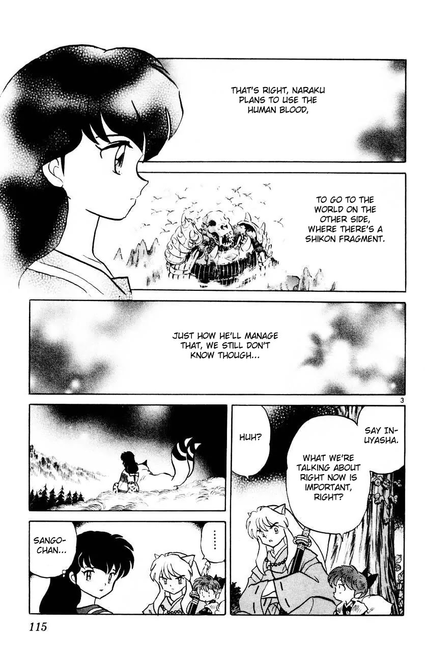 InuYasha Chapter 315 page 4 - Chapter 315: Scent Of The Bird's Nest