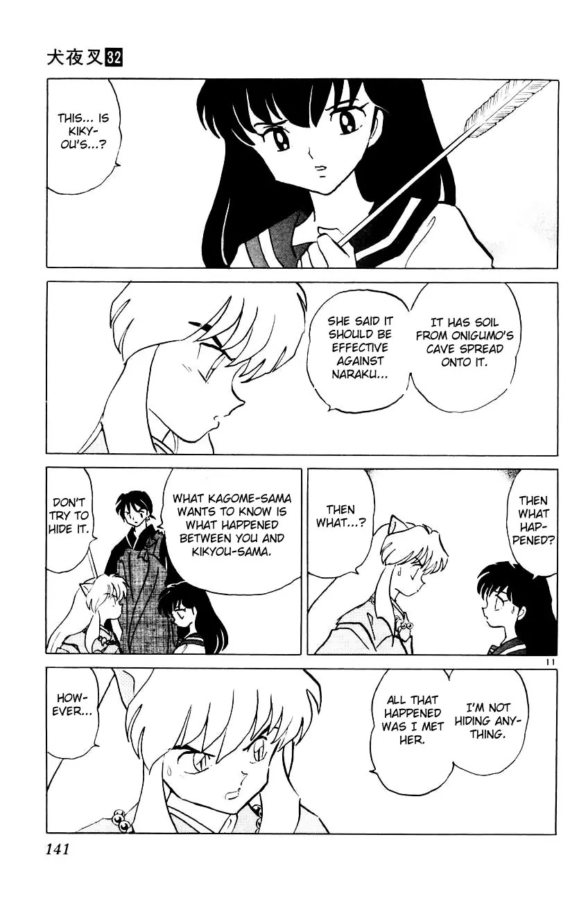 InuYasha Chapter 316 page 12 - Chapter 316: The Entrusted Arrow