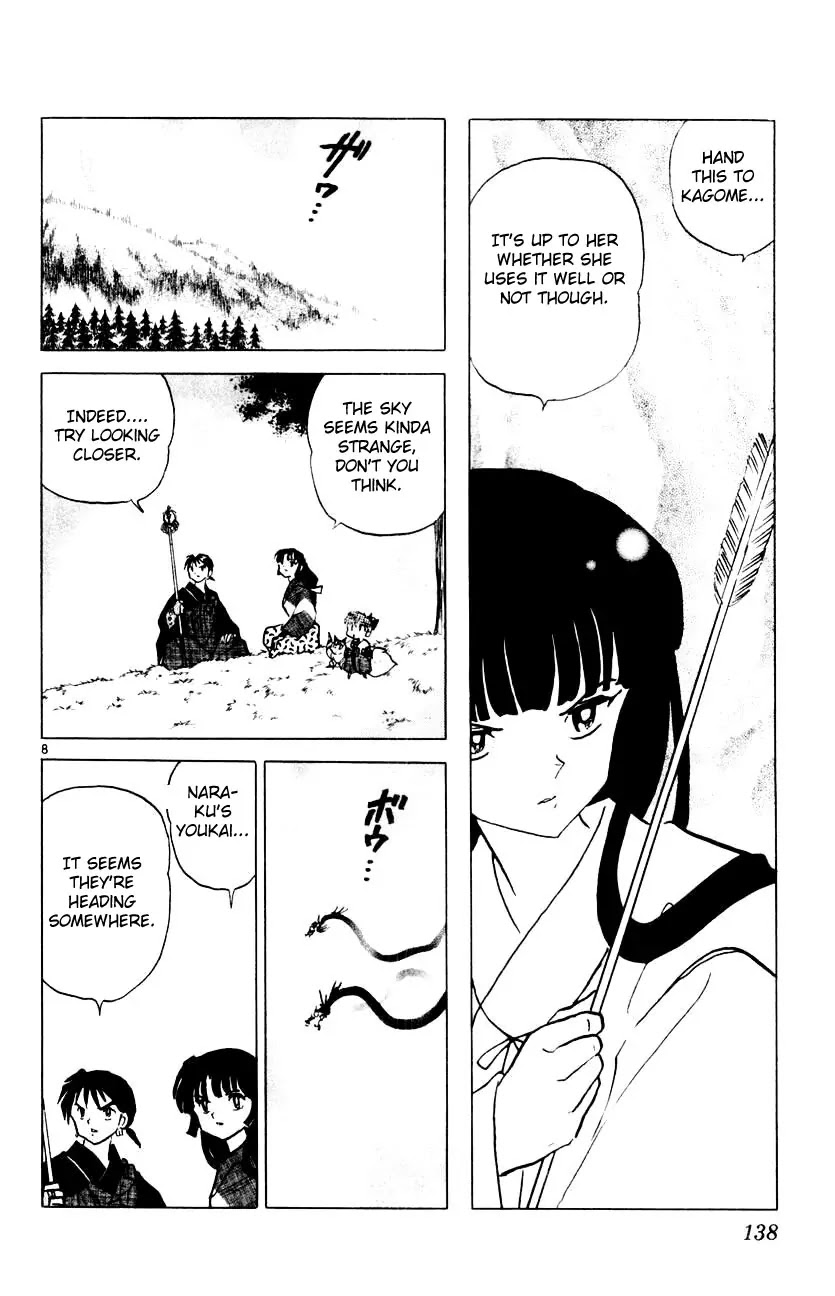 InuYasha Chapter 316 page 9 - Chapter 316: The Entrusted Arrow