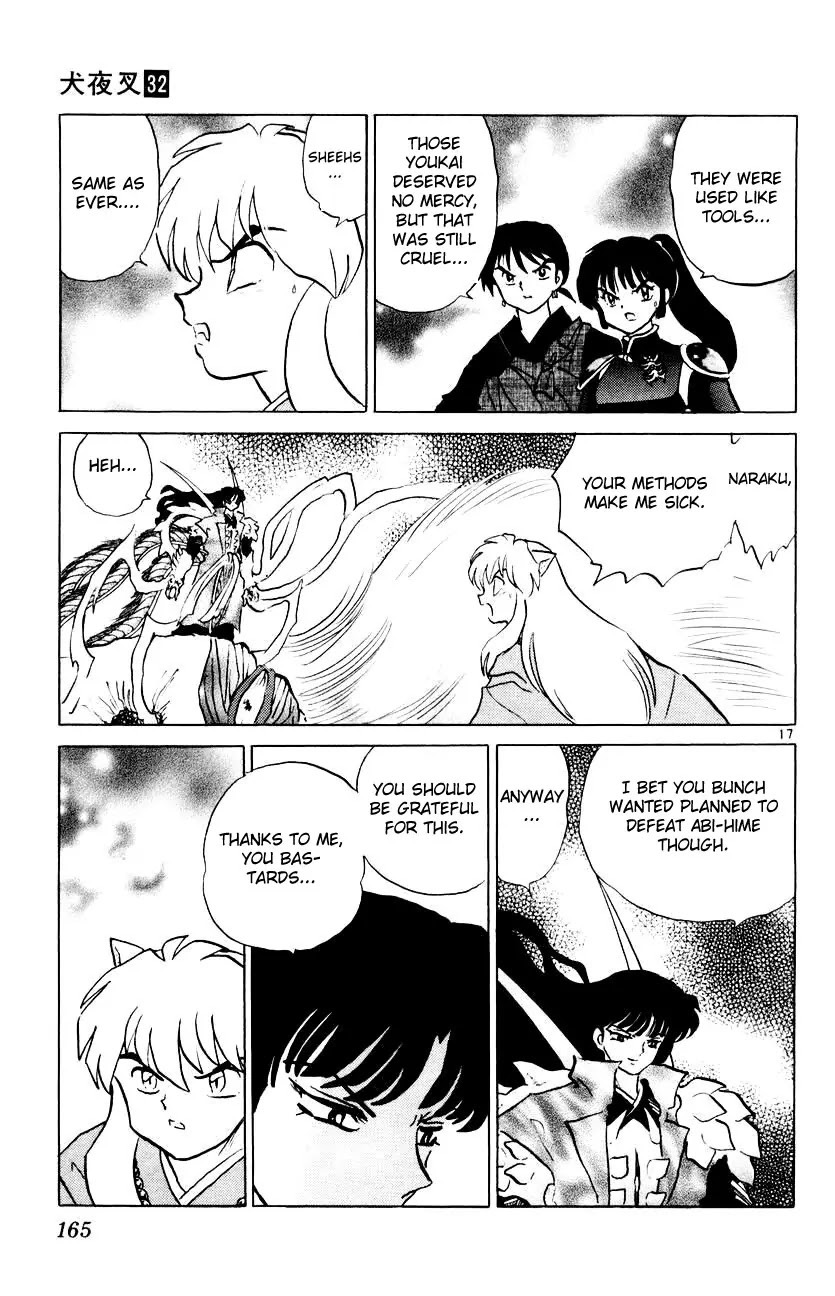 InuYasha Chapter 317 page 18 - Chapter 317: Tekkei