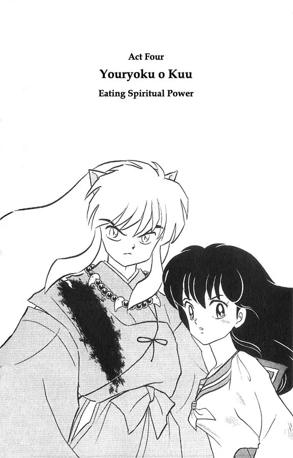 InuYasha Chapter 32 page 1 - Chapter 32: Eating Spiritual Power