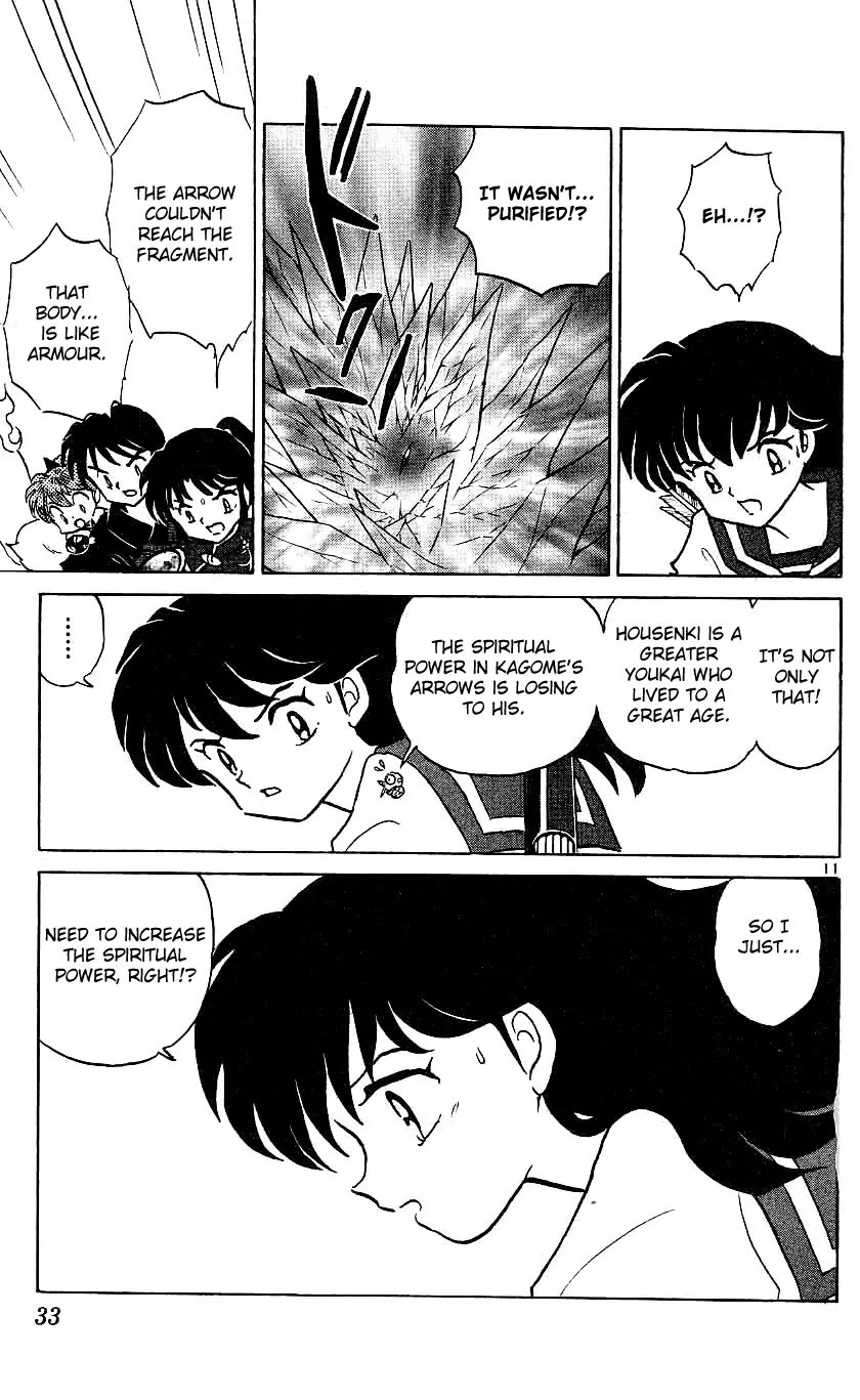 InuYasha Chapter 320 page 11 - Chapter 320: Inadequate Arrow