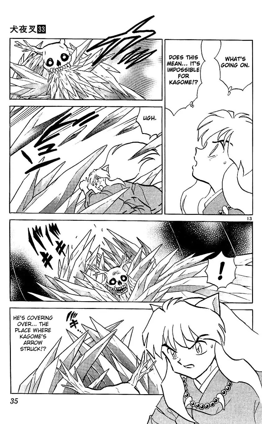 InuYasha Chapter 320 page 13 - Chapter 320: Inadequate Arrow