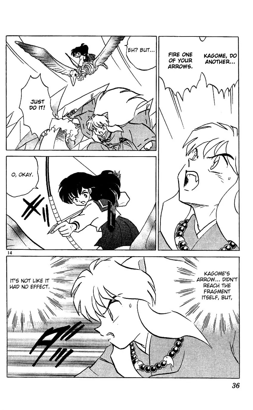 InuYasha Chapter 320 page 14 - Chapter 320: Inadequate Arrow