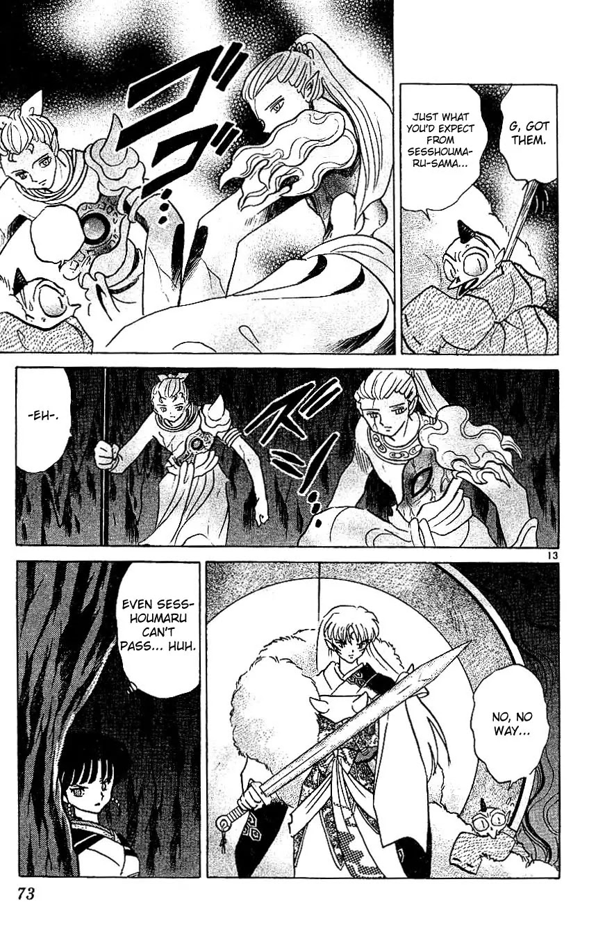 InuYasha Chapter 322 page 13 - Chapter 322: Unbreakable Barrier