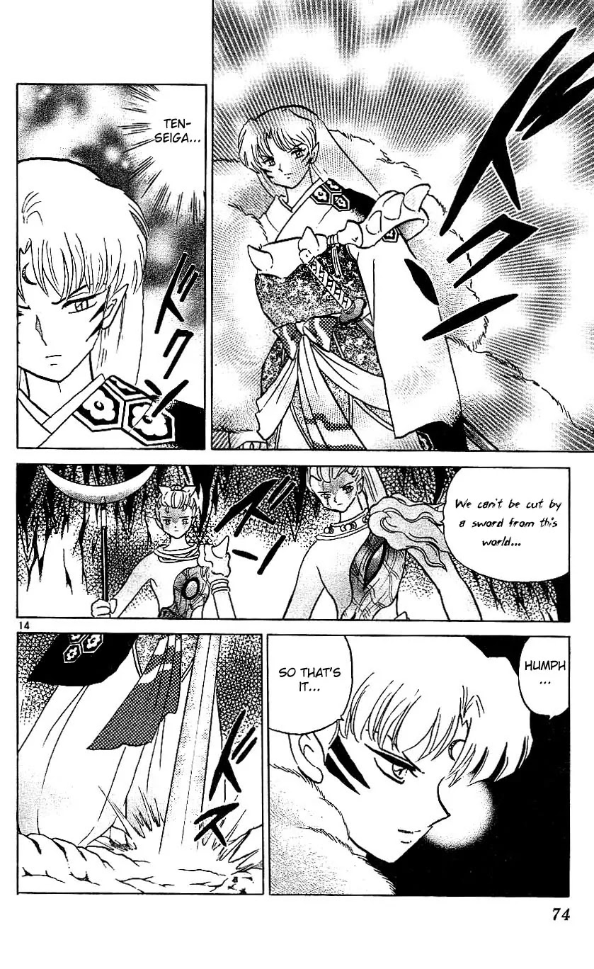 InuYasha Chapter 322 page 14 - Chapter 322: Unbreakable Barrier