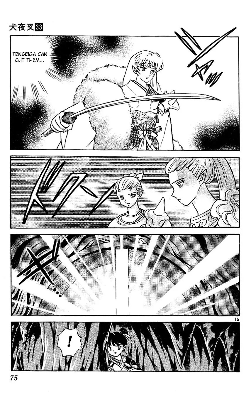InuYasha Chapter 322 page 15 - Chapter 322: Unbreakable Barrier