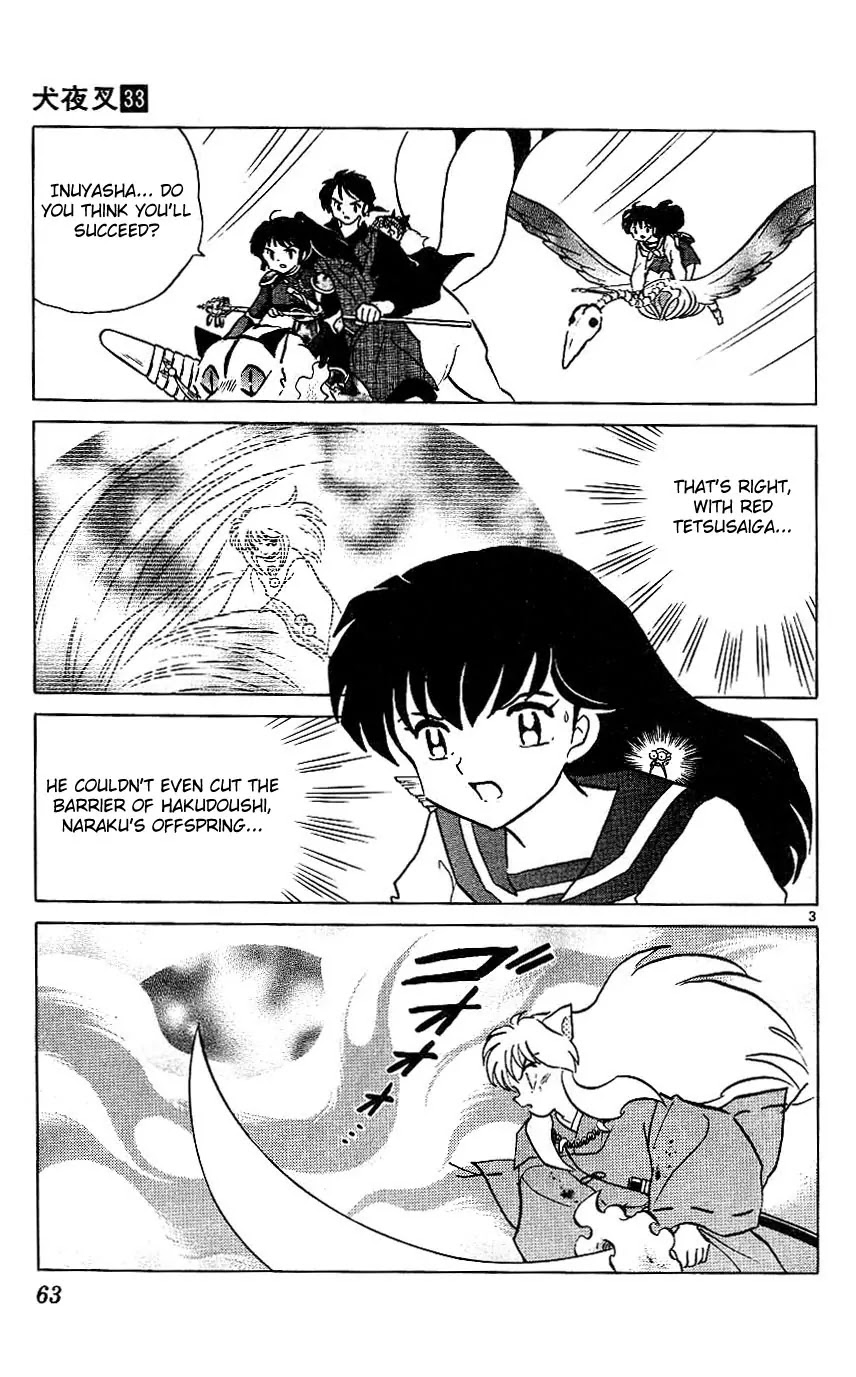 InuYasha Chapter 322 page 3 - Chapter 322: Unbreakable Barrier