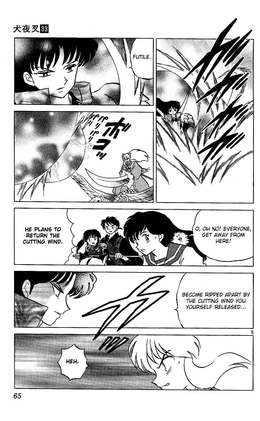 InuYasha Chapter 322 page 5 - Chapter 322: Unbreakable Barrier