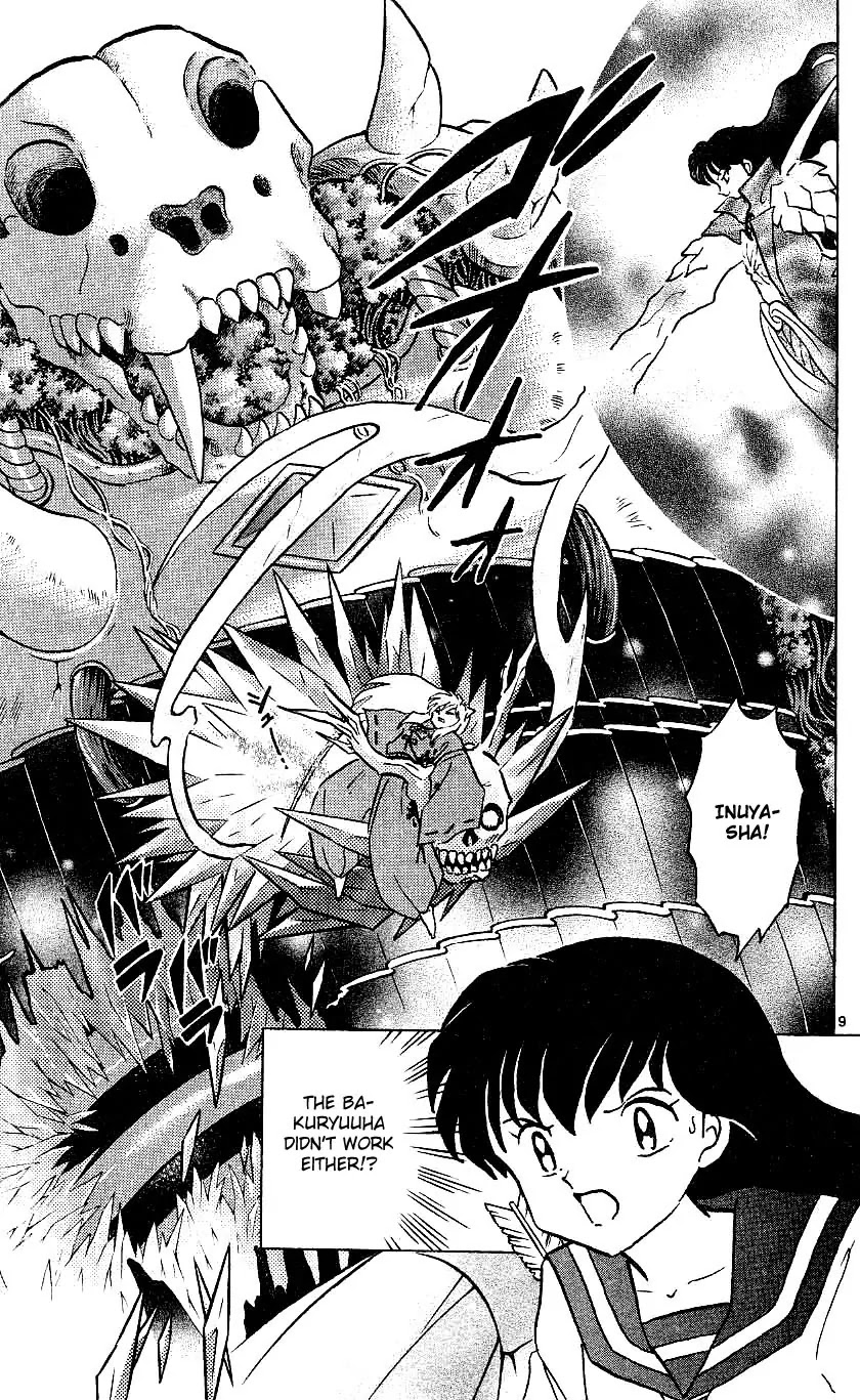 InuYasha Chapter 322 page 9 - Chapter 322: Unbreakable Barrier