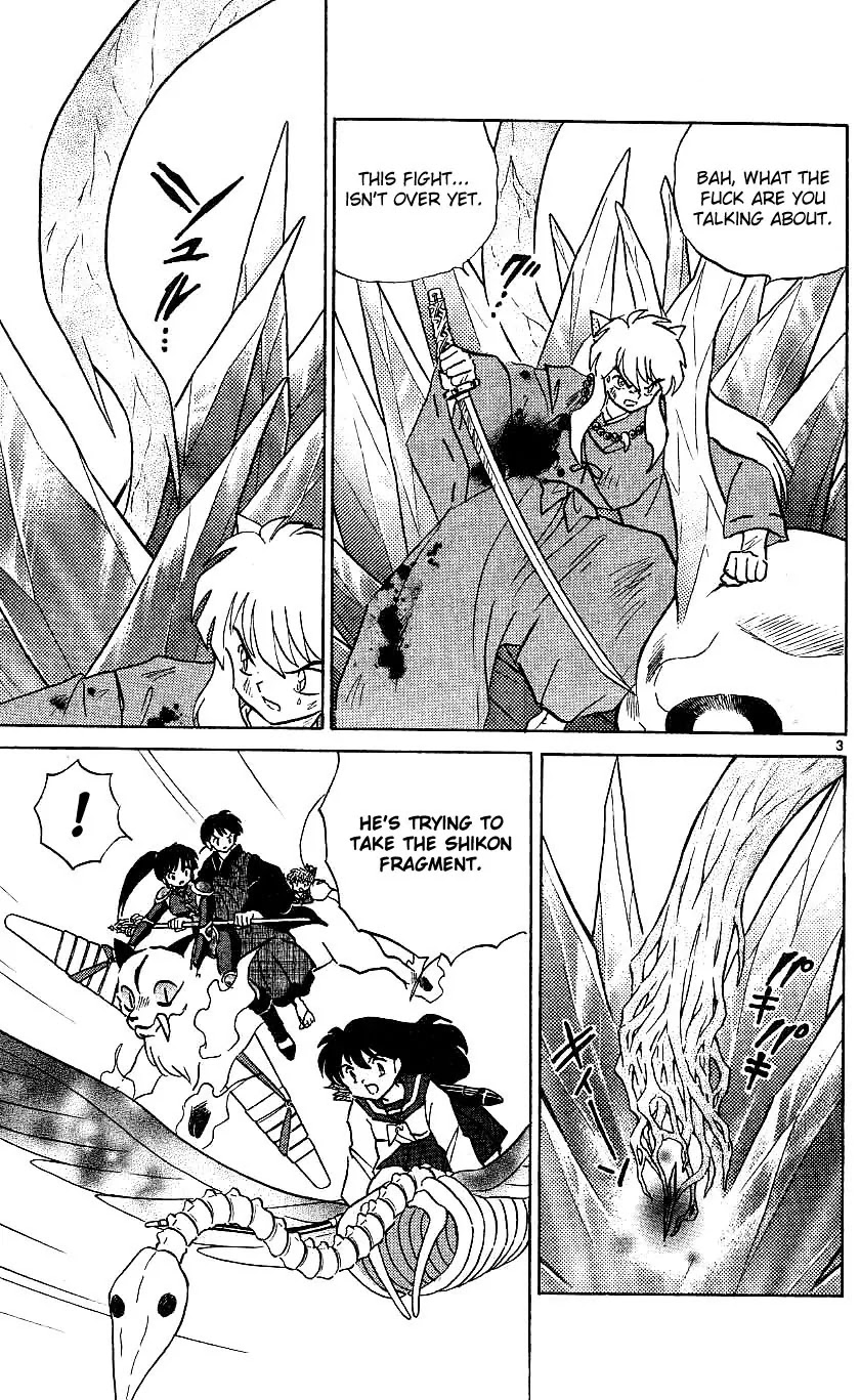 InuYasha Chapter 323 page 3 - Chapter 323: The Last Fragment