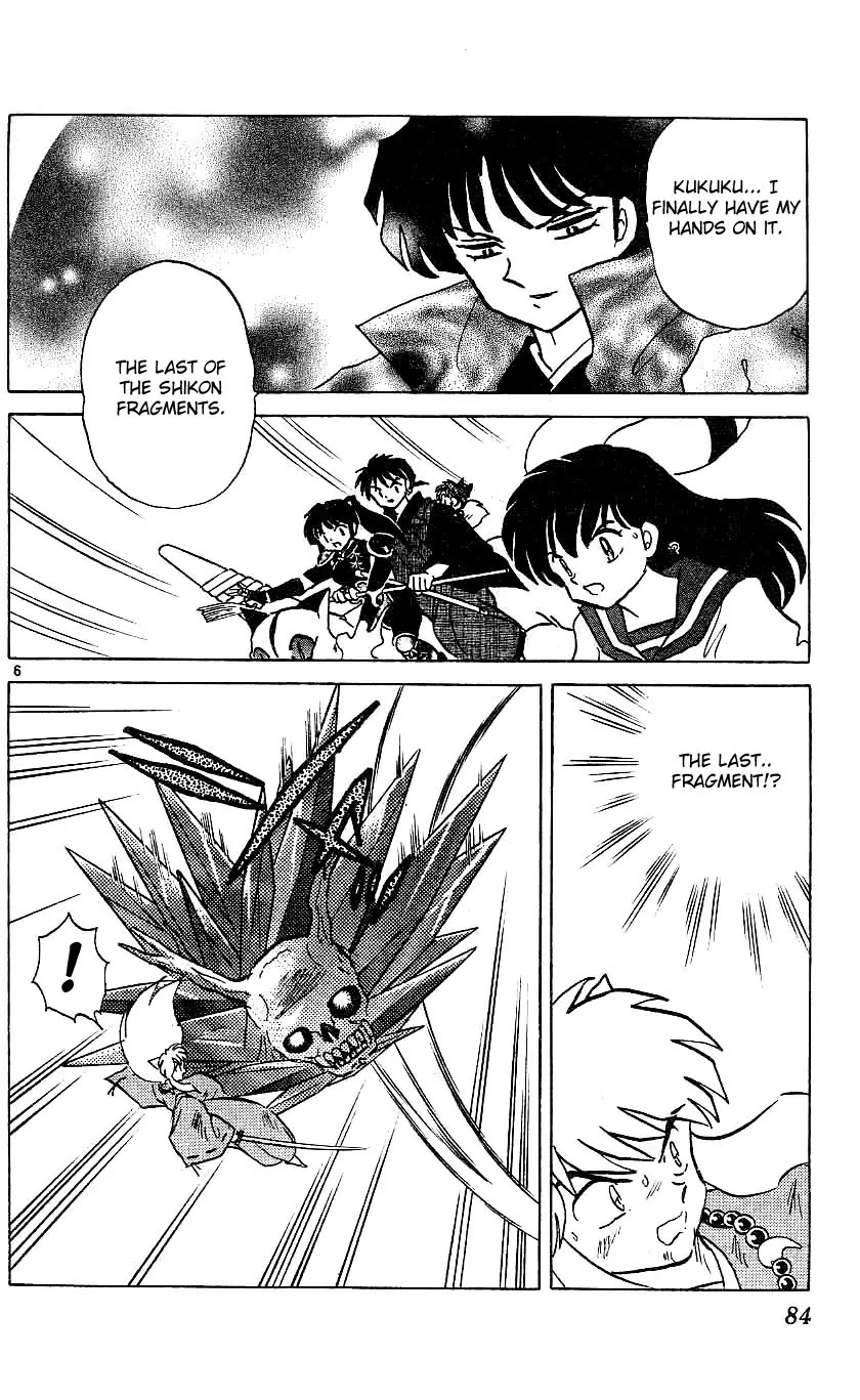 InuYasha Chapter 323 page 6 - Chapter 323: The Last Fragment