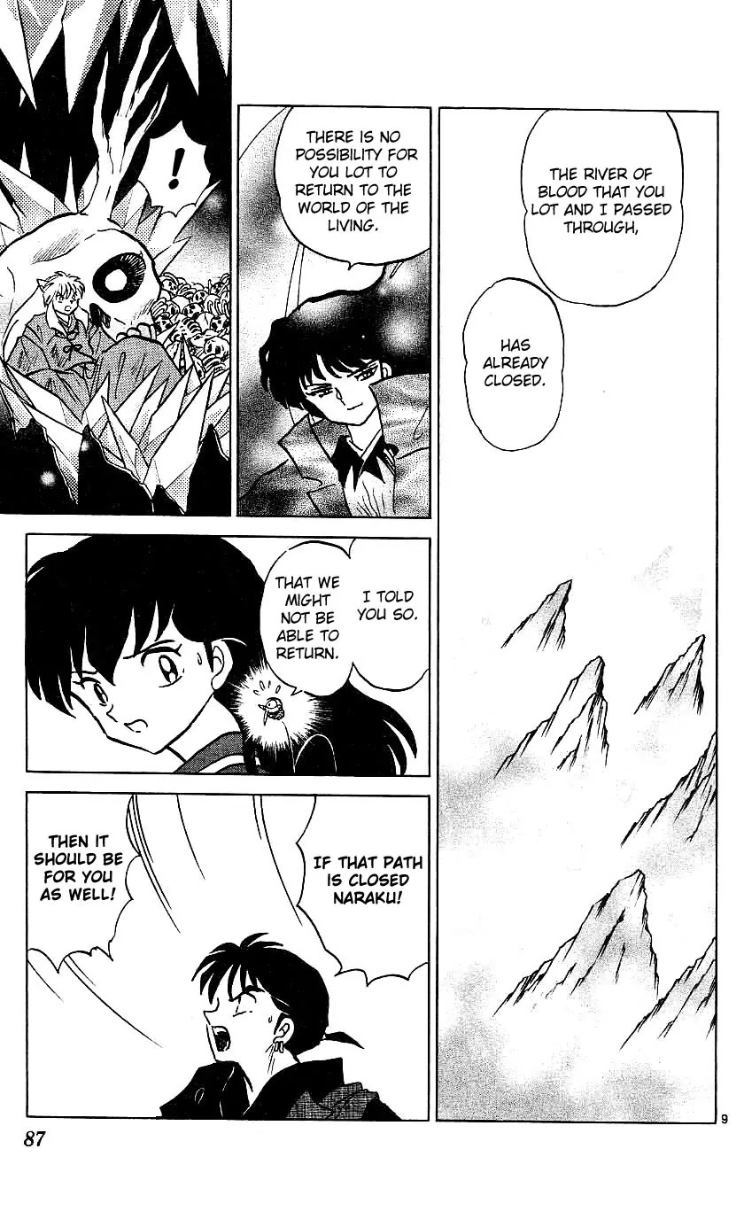 InuYasha Chapter 323 page 9 - Chapter 323: The Last Fragment