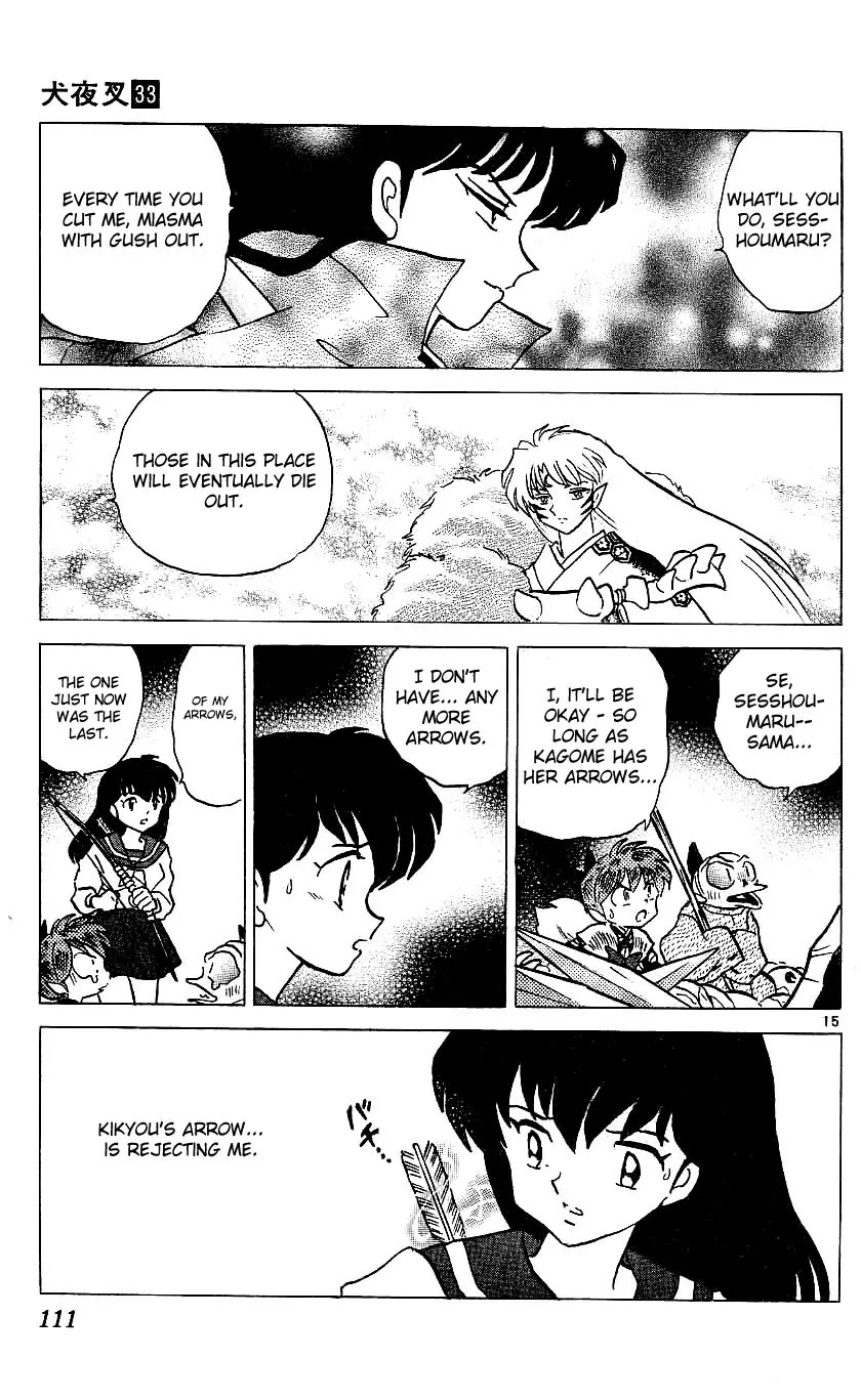 InuYasha Chapter 324 page 15 - Chapter 324: Tested Worth