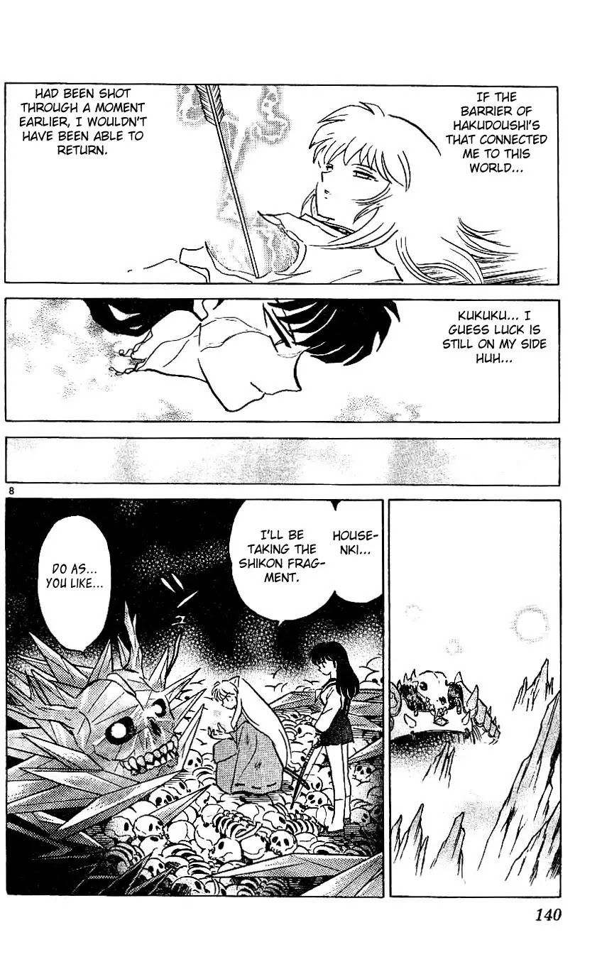 InuYasha Chapter 326 page 8 - Chapter 326: The Return