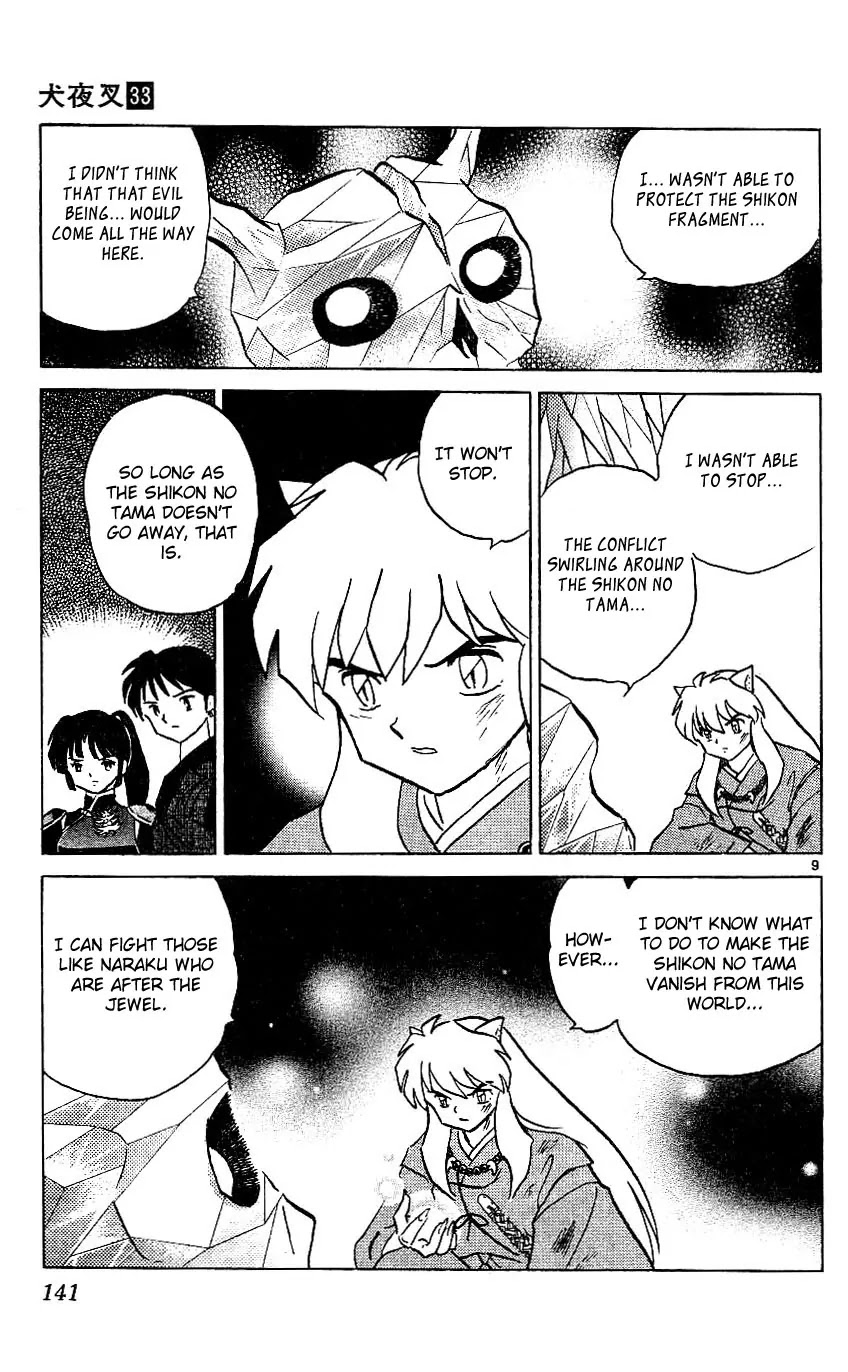 InuYasha Chapter 326 page 9 - Chapter 326: The Return