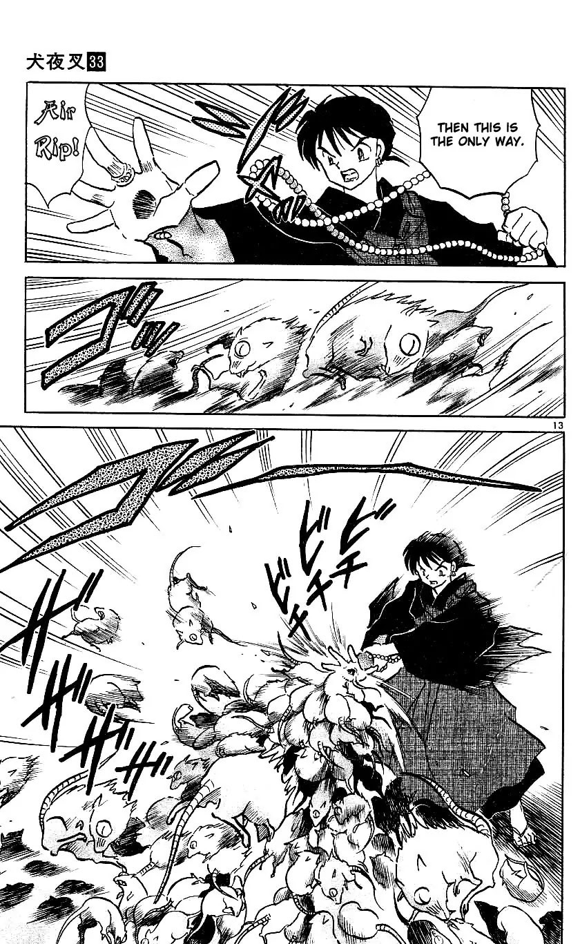 InuYasha Chapter 327 page 13 - Chapter 327: Zushi Nezumi