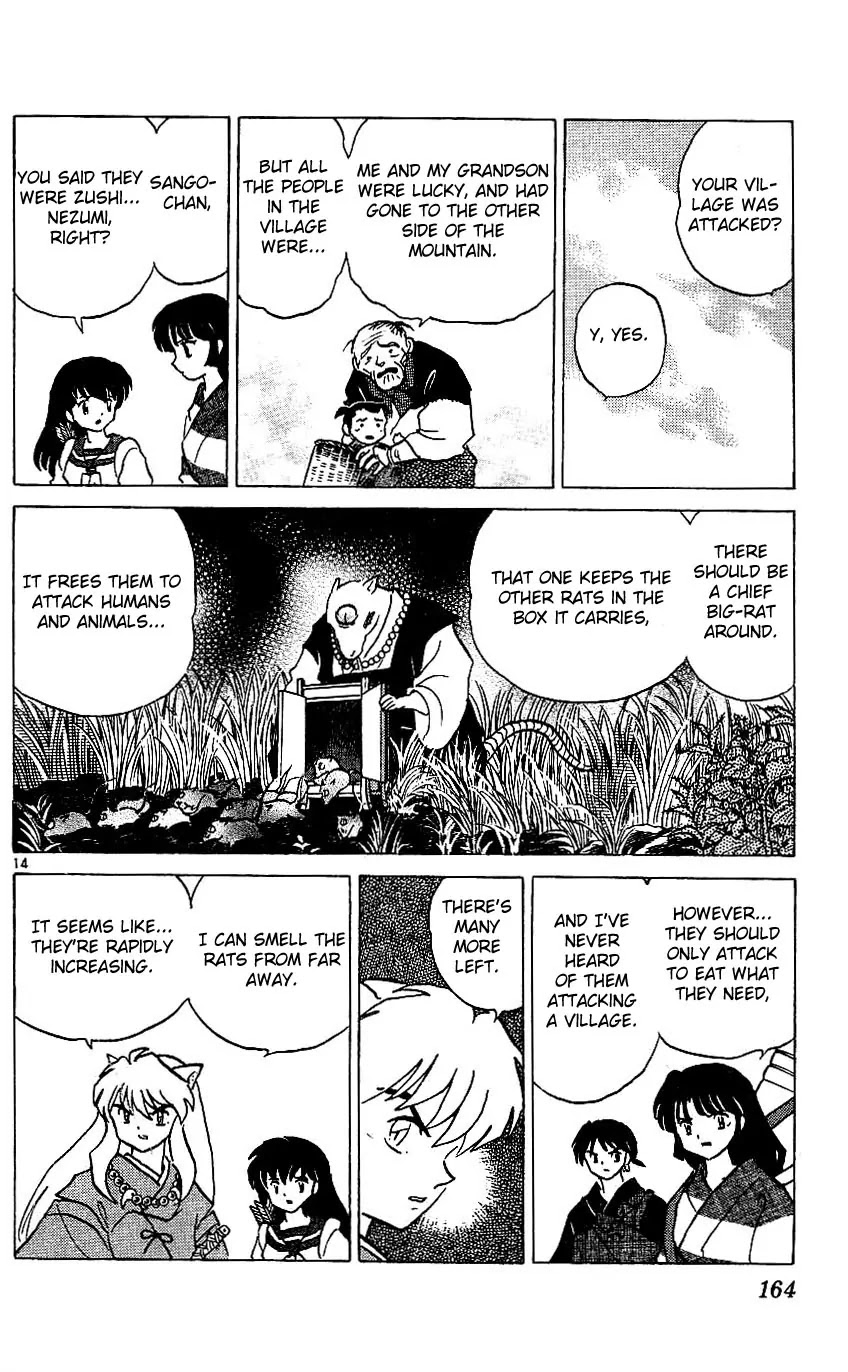 InuYasha Chapter 327 page 14 - Chapter 327: Zushi Nezumi
