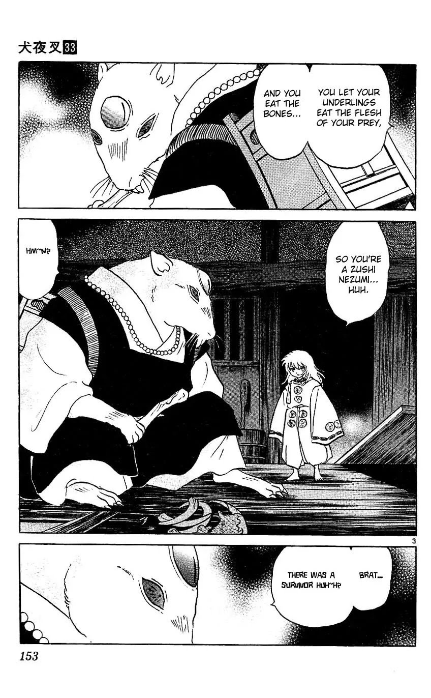 InuYasha Chapter 327 page 3 - Chapter 327: Zushi Nezumi