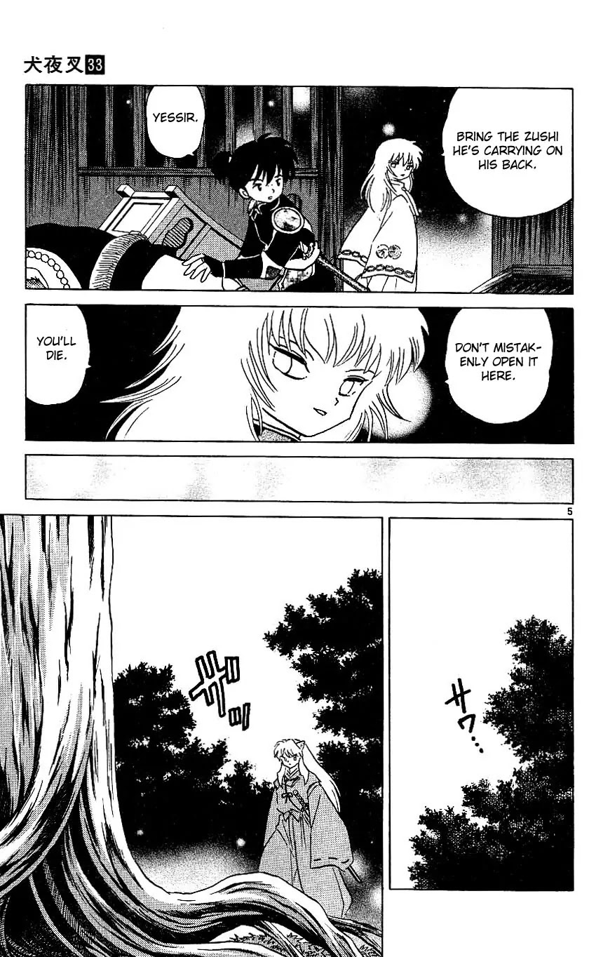 InuYasha Chapter 327 page 5 - Chapter 327: Zushi Nezumi