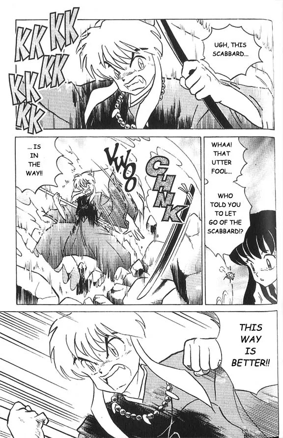 InuYasha Chapter 33 page 14 - Chapter 33: Discarding the Scabbard