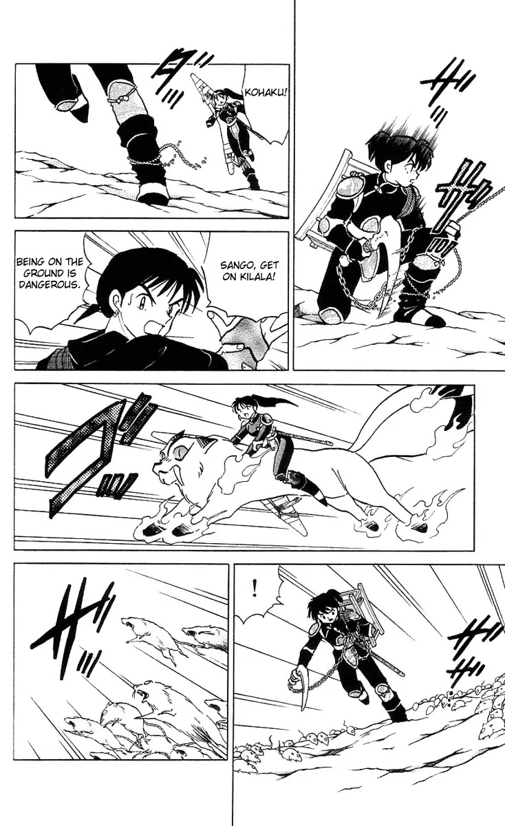 InuYasha Chapter 330 page 15 - Chapter 330: Rat Swarm Runs Wild