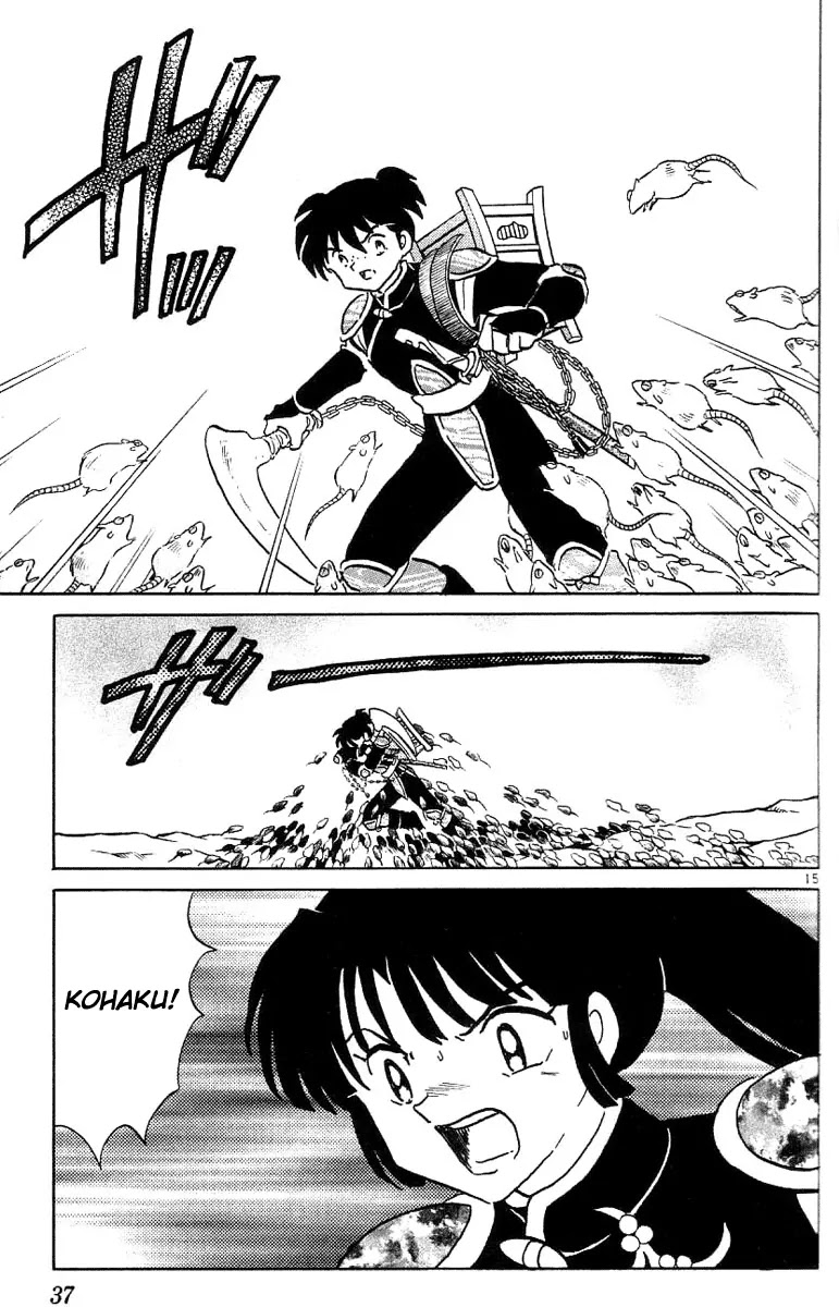 InuYasha Chapter 330 page 16 - Chapter 330: Rat Swarm Runs Wild