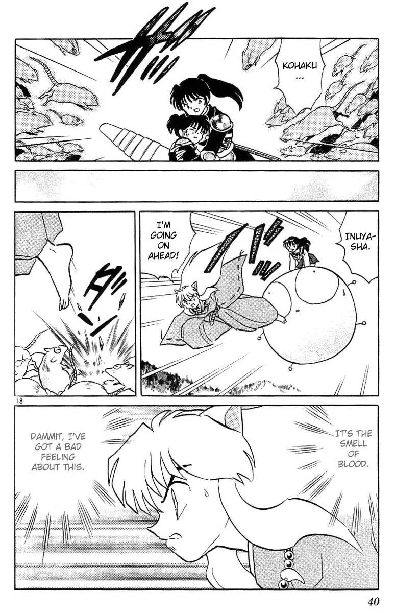 InuYasha Chapter 330 page 19 - Chapter 330: Rat Swarm Runs Wild