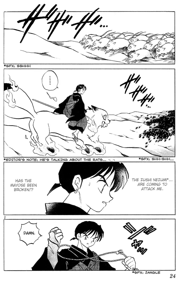 InuYasha Chapter 330 page 3 - Chapter 330: Rat Swarm Runs Wild
