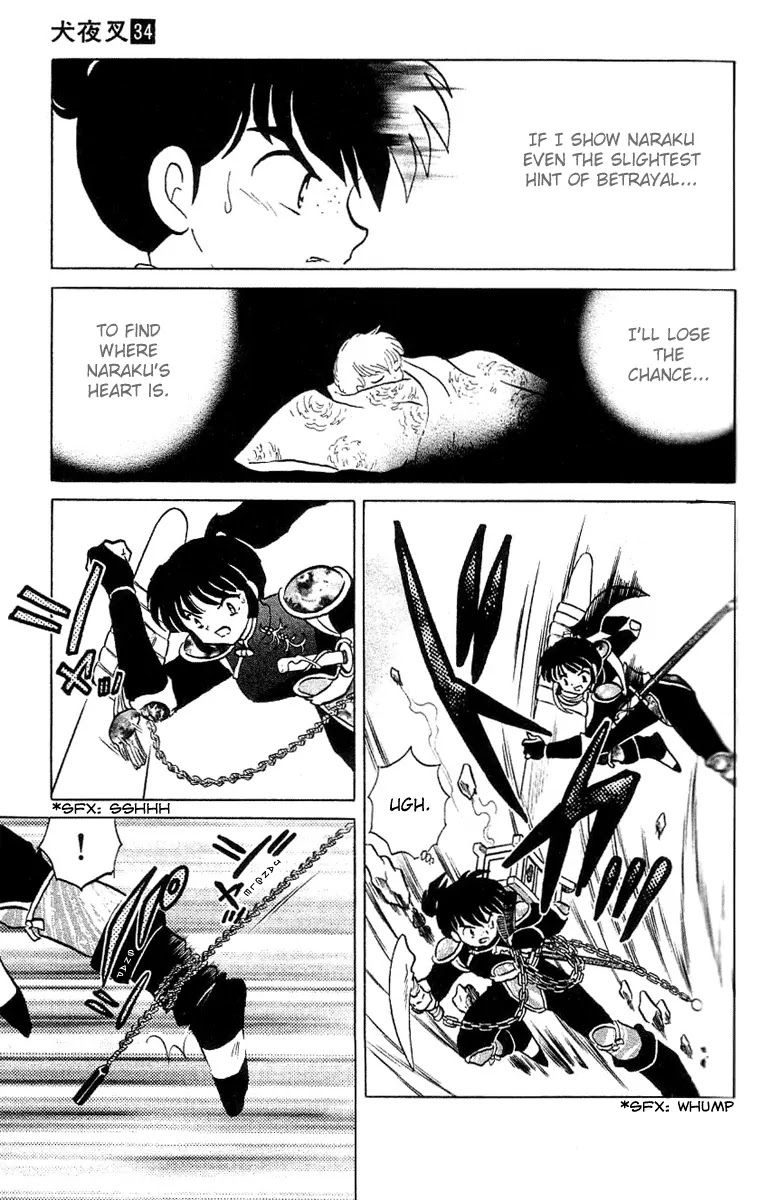InuYasha Chapter 330 page 6 - Chapter 330: Rat Swarm Runs Wild