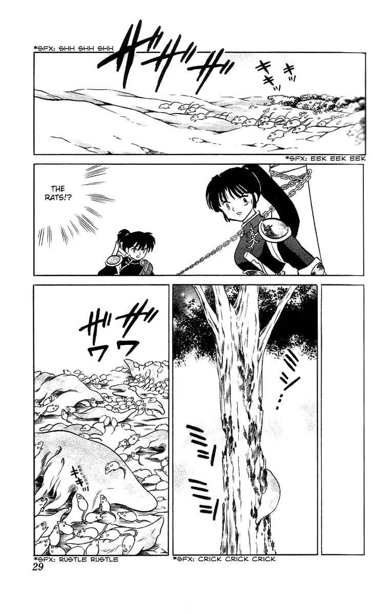 InuYasha Chapter 330 page 8 - Chapter 330: Rat Swarm Runs Wild