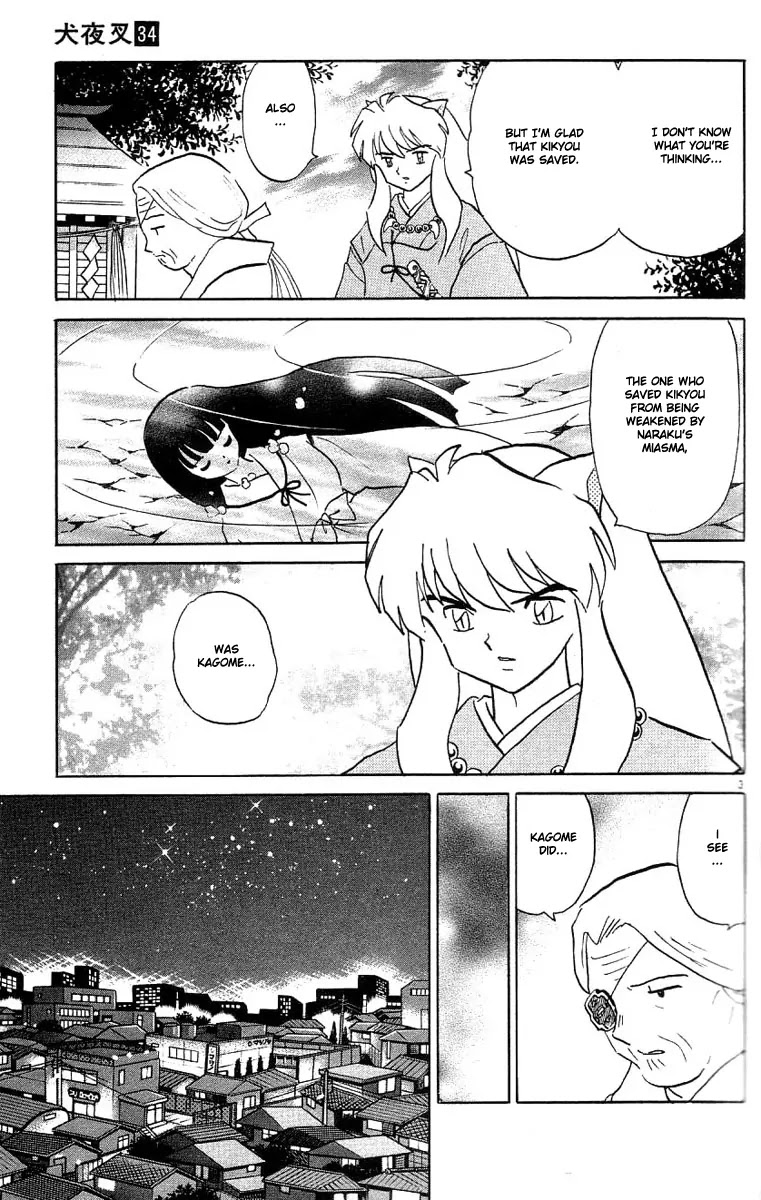 InuYasha Chapter 332 page 4 - Chapter 332: A Small Happiness