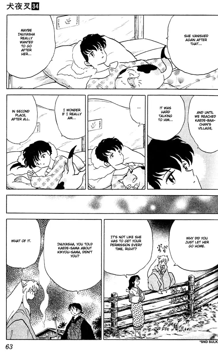 InuYasha Chapter 332 page 6 - Chapter 332: A Small Happiness