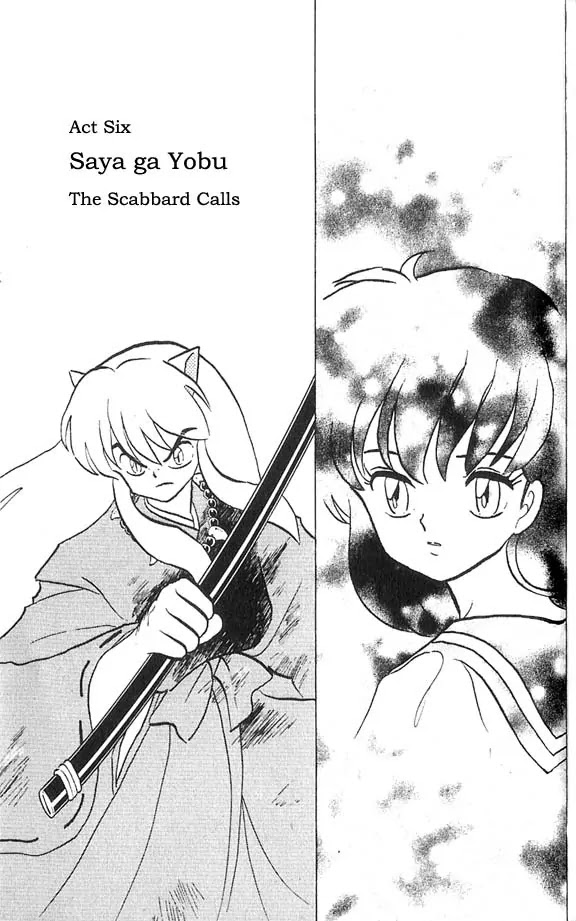 InuYasha Chapter 34 page 1 - Chapter 34: The Scabbard Calls