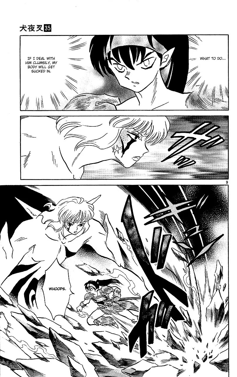 InuYasha Chapter 340 page 10 - Chapter 340: Mouryoumaru